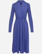 by swan Rochie Cloche Albastră cu Decupaj Decorativ și Linie de Umeri Rigidizată Rivfedi