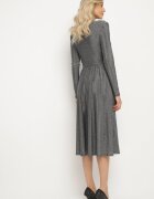 by swan Rochie de cocktail Argintie cu Fir Metalic Mianella