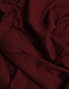 by swan Rochie din bumbac Bordeaux cu croi evazat Tuselenea