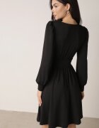 by swan Rochie Evazată Neagră cu Vâscoză Selithiel