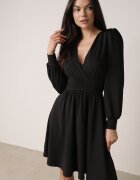 by swan Rochie Evazată Neagră cu Vâscoză Selithiel