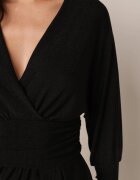 by swan Rochie în plic neagră cu fir metalic Tasse