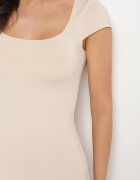 by swan Rochie Jasnobej din Viscoză cu Croială Evazată și Decolteu Pătrat Nalireina