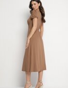 by swan Rochie Maro Clopot cu viscoză cu pernițe la umeri Awerla