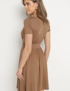 by swan Rochie Maro Cloș cu Viscoză Stil petrecut cu Încrețituri Adivas