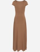 by swan Rochie Maro cu Viscoză cu croială evazată cu decolteu pătrat Nalireina