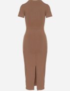 by swan Rochie Maro Mulată Bodycon cu Decolteu în V Efricene