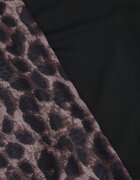 by swan Rochie Maro Mulată Din Plasa Cu Viscoză Cu Imprimeu Leopard Nalvessa