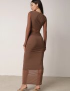 by swan Rochie Maro Mulată Maxi cu Plasă Stolisse