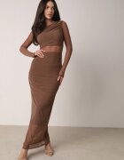 by swan Rochie Maro Mulată Maxi cu Plasă Stolisse
