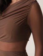 by swan Rochie Maro Mulată Maxi cu Plasă Stolisse