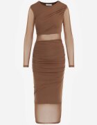 by swan Rochie Maro Mulată Maxi cu Plasă Stolisse