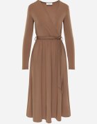 by swan Rochie Maro Petrecută cu Vâscoză Legată în talie Drestalia