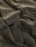 by swan Rochie Maxi Asimetrică Aurie cu Fustă Cloș și Decupaj cu Sclipici Acaisa