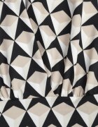 by swan Rochie Mini Bej cu Decolteu tip petrecut Kiyani