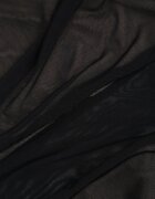 by swan Rochie Mulată Negru-Bej Maxi din Plasă Stolisse