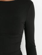 by swan Rochie Neagră cu Decolteu la Spate Mulată Maha