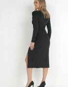 by swan Rochie Neagră Mulată cu Încrețituri Kivi