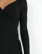 by swan Rochie Neagră Petrecută Ajustată Hemy