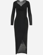 by swan Rochie Neagră Petrecută Ajustată Hemy