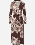 by swan Rochie petrecută din vâscoză cu imprimeu floral Guinesa Maro
