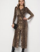 by swan Rochie plic Maro-Neagră Elegantă Decorată cu drapaje Zainara