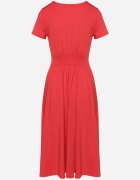 by swan Rochie roșie cambrată cu decolteu petrecut Quimadea