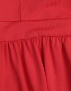 by swan Rochie Roșie Maxi cu bretele cu șliț la tiv și decolteu pătrat Jacklyn