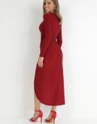 by swan Rochie Roșie Petrecută Mulată Hemy