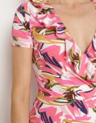 by swan Rochie Roz-Albă petrecută cu volănaș Malva