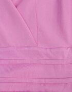 by swan Rochie Rozalie Midi Fără Mâneci Cu Pliuri Dreana