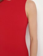 by swan Rochie tip creion roșie Fără mâneci cu viscoză Nelazira