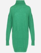 by swan Rochie Verde din Lână Oversize cu guler înalt Heire