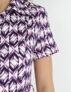 by swan Rochie Violet tip cămașă Maxi cu o curea din material Rainora