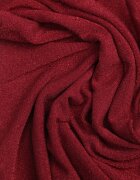 by swan Rochie Vișinie cu Viscoză Decorată cu Sclipici în Stil Elegant Werirra