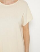 by swan Set din vâscoză bej deschis Pantaloni largi și Tricou Inelora