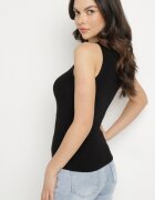 by swan Top negru cu Modal și Viscoză Sanilatia