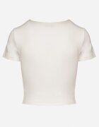 by swan Tricou Alb Scurt cu Viscoză Eframera