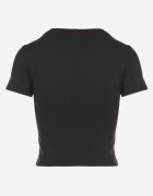 by swan Tricou Negru Scurt cu Vâscoză Eframera