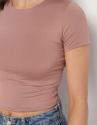 by swan Tricou Roz închis Scurt cu Vâscoză Eframera