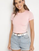 by swan Tricou Roz Scurt cu Vâscoză Eframera