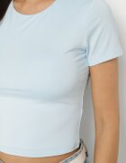 by swan Tricou Scurt Albastru deschis cu Vâscoză Eframera