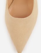 c&l fashion Sandale Bej cu toc stiletto cu călcâiul decupat Nevilianae