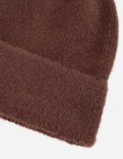 caely Beanie clasic cu margine răsucită Lindrina Maro