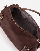 caely Geantă dreptunghiulară de umăr tip teckel decorată cu catarame Jumiosa Maro