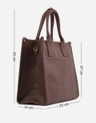 caely Geantă shopper cu mâner și curea Eloweni Maro