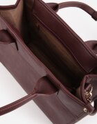 caely Geantă shopper cu mâner și curea Eloweni Roșie