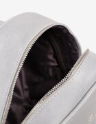 caely Rucsac Clasic Gri cu Fermoar Decorativ Idasenia
