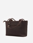caely Shopper cu noduri decorative și împletitură Damomela Maro
