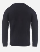  Cardigan Bleumarin cu nasturi cu buzunare decorative Noxana